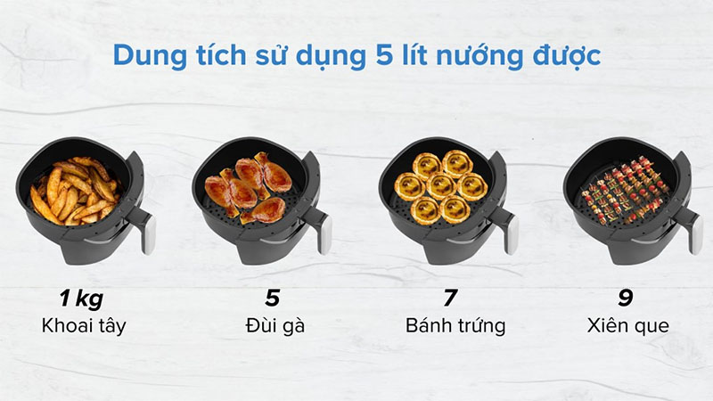 Nồi chiên không dầu Shanben SB-021 - Hàng chính hãng