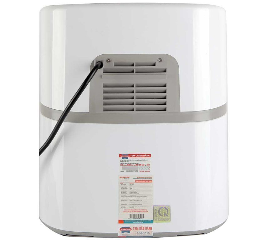 Chất liệu vỏ Nồi chiên không dầu Sunhouse Mama SHD4086W