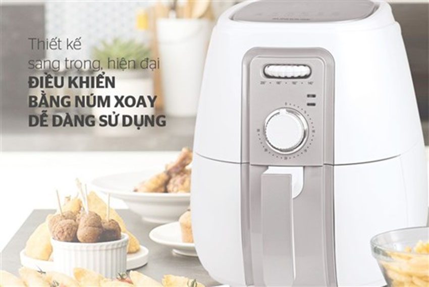 Nồi chiên không dầu Sunhouse SHD4023W - Hàng chính hãng