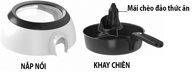 Nồi chiên không dầu Tefal AH9600 - Hàng chính hãng