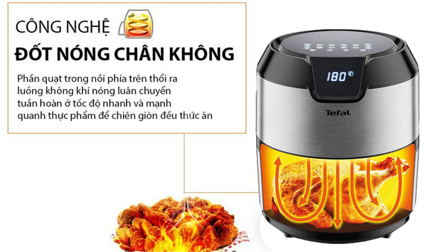 Nồi chiên không dầu Tefal EY701D15 - Hàng chính hãng