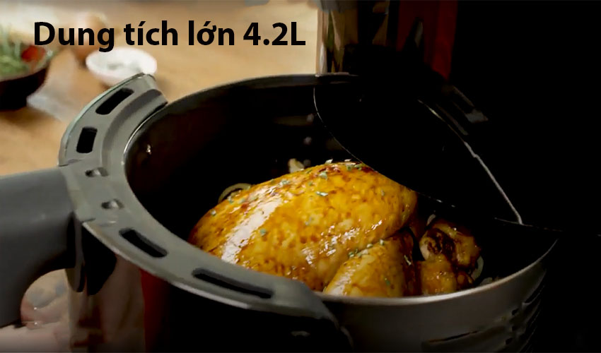 Dung tích của Nồi chiên không dầu Tefal EY2018