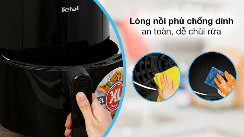 Nồi chiên không dầu Tefal EY201815 - Hàng chính hãng