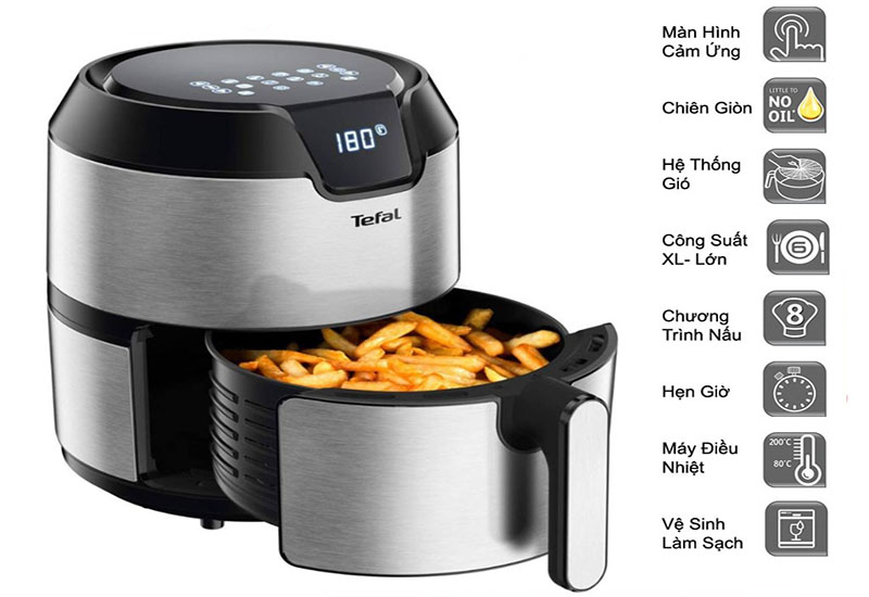 Nồi chiên không dầu Tefal EY401D15 - Hàng chính hãng