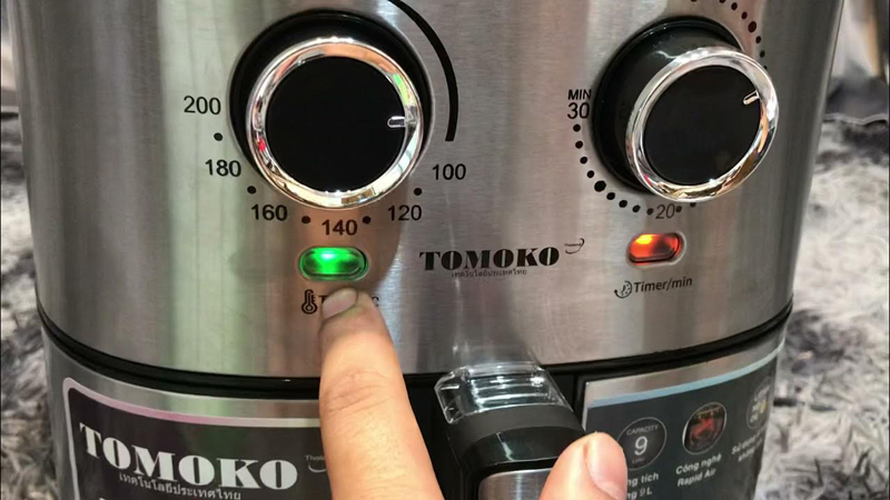 Nồi chiên không dầu Tomoko HA9000 - Hàng chính hãng
