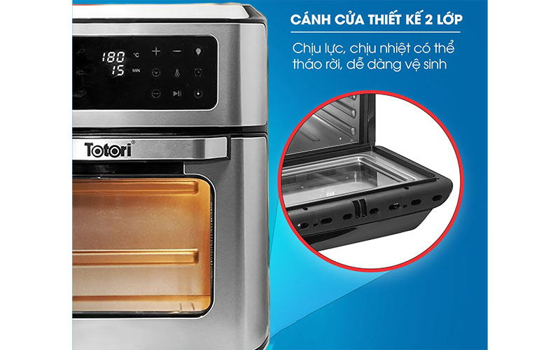 Nồi chiên không dầu Totorio TT-AFO12E - Hàng chính hãng