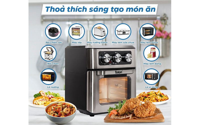 Nồi chiên không dầu Totori TT-AFO12M - Hàng chính hãng