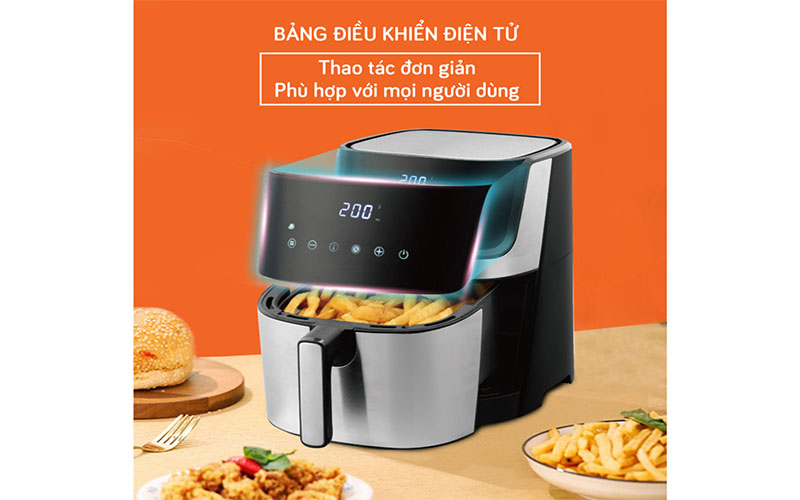 Nồi chiên không dầu Unie UE-600 - Hàng chính hãng