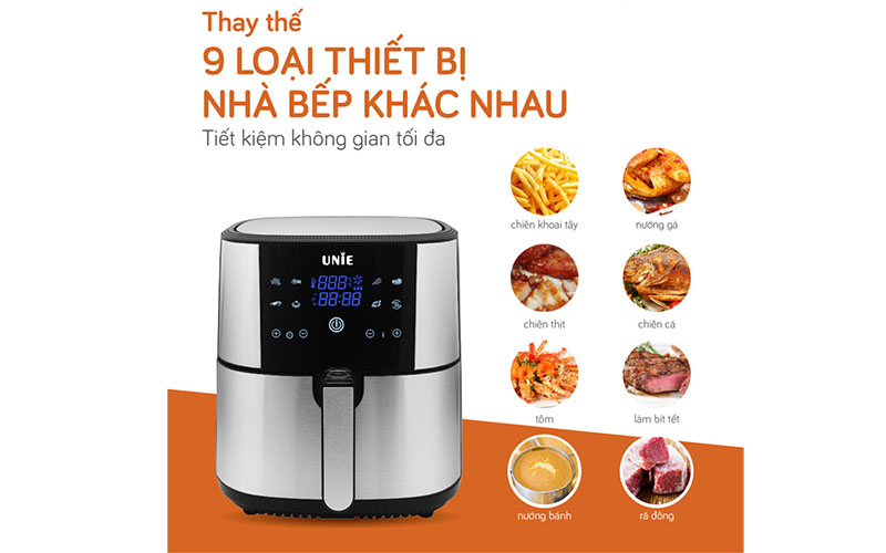 Nồi chiên không dầu Unie UE-800 - Hàng chính hãng