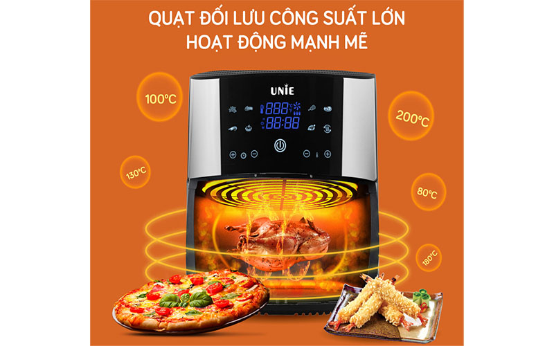 Nồi chiên không dầu Unie UE-800 - Hàng chính hãng