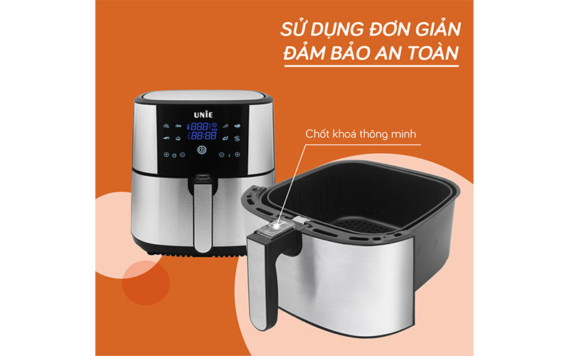 Nồi chiên không dầu Unie UE-800 - Hàng chính hãng