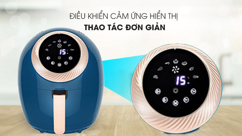 Nồi chiên không dầu Việt Star VS-666A  - Hàng chính hãng