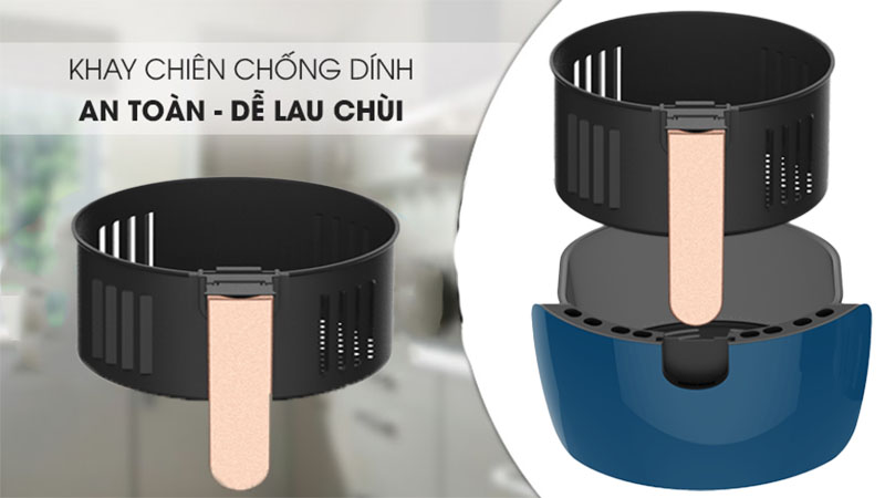 Nồi chiên không dầu Việt Star VS-666A  - Hàng chính hãng