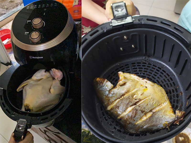 Nồi chiên không dầu Westinghouse WKAFDS16 - Hàng chính hãng