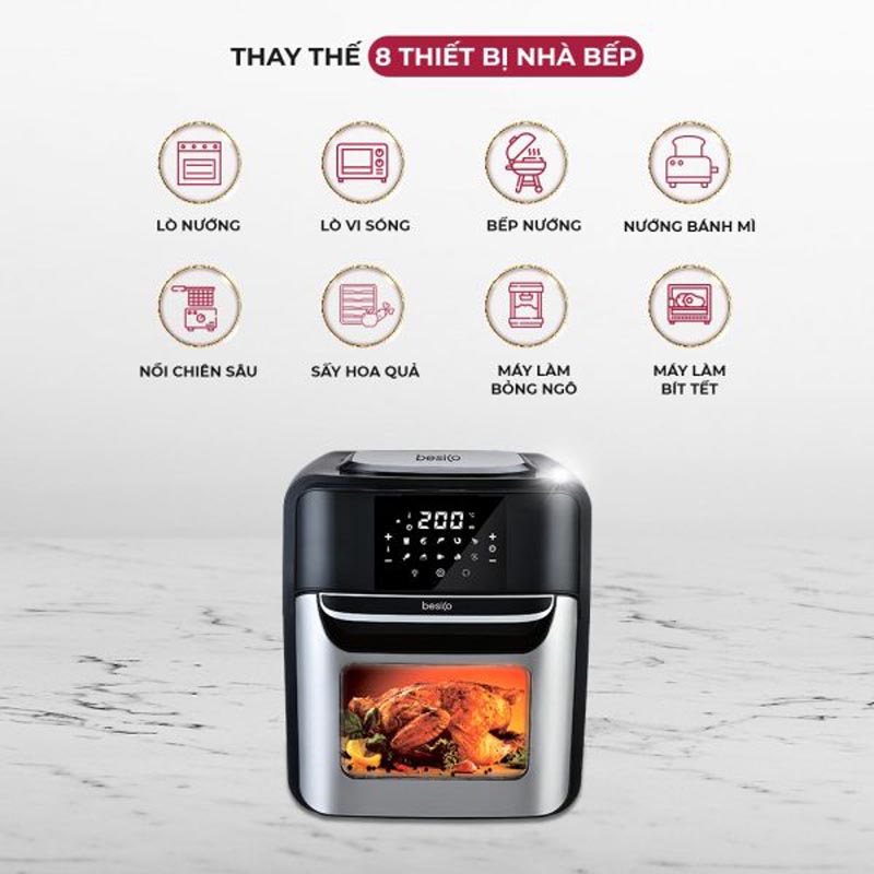 Thay thế các thiết bị nhà bếp khác, giúp bạn tiết kiệm chi phí mua đồ