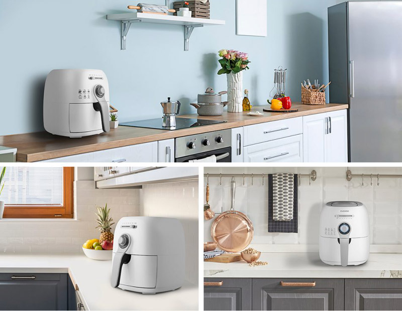 Nồi chiên không dầu Cuckoo CAF-C0510D/WHVNCV - Hàng chính hãng