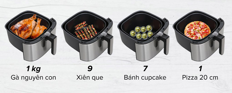 Nồi chiên không dầu Cuckoo CAF-G0510T/BKVNCV - Hàng chính hãng