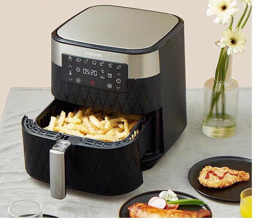 Nồi chiên không dầu điện tử Liven KZ-D5500 - Hàng chính hãng