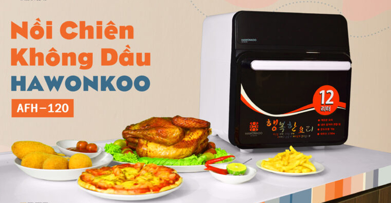Nồi chiên không dầu Hawonkoo AFH-120 - Hàng chính hãng