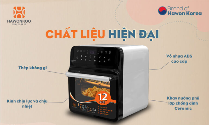 Nồi chiên không dầu Hawonkoo AFH-120 - Hàng chính hãng