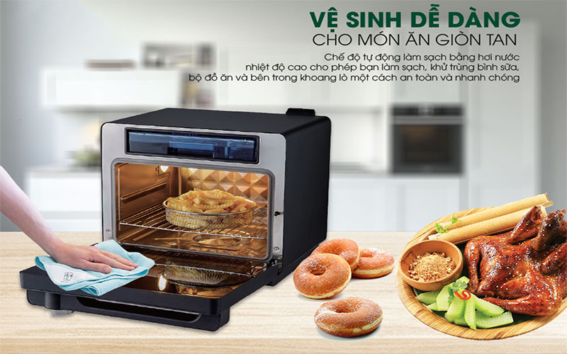 Nồi chiên không dầu hơi nước FujiMaster FJM-2422 - Hàng chính hãng