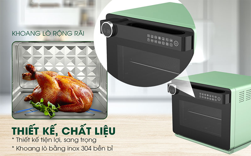 Nồi chiên không dầu hơi nước FujiMaster FJM-2422 - Hàng chính hãng