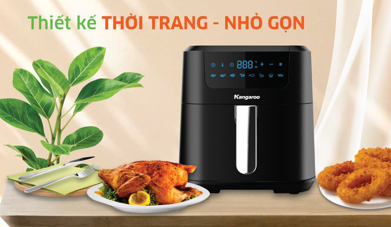 Nồi chiên không dầu Kangaroo KG5AF1A - Hàng chính hãng