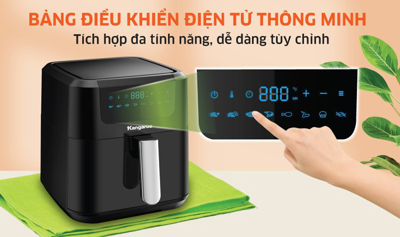 Nồi chiên không dầu Kangaroo KG5AF1A - Hàng chính hãng