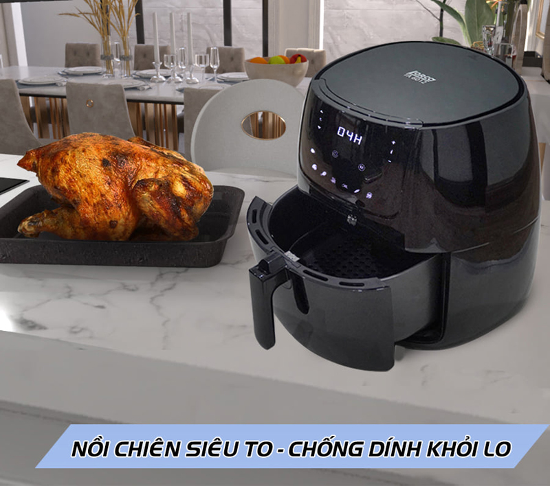Nồi chiên không dầu Lorca TA-6012 - Hàng chính hãng