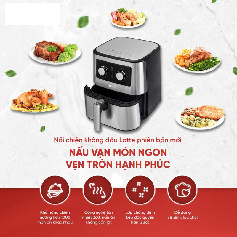 Chế biến đa dạng các món ăn