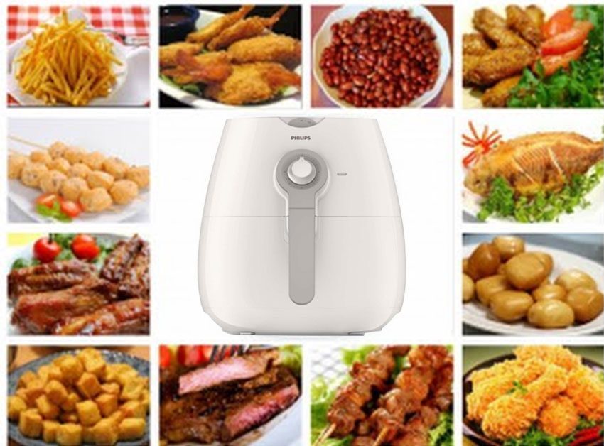 Chức năng của nồi chiên không dầu philips Air HD9216/81