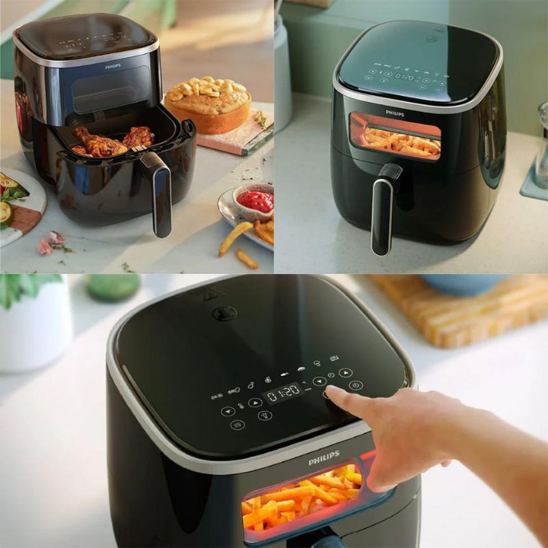 Nồi chiên không dầu Philips HD9257/80 - Hàng chính hãng