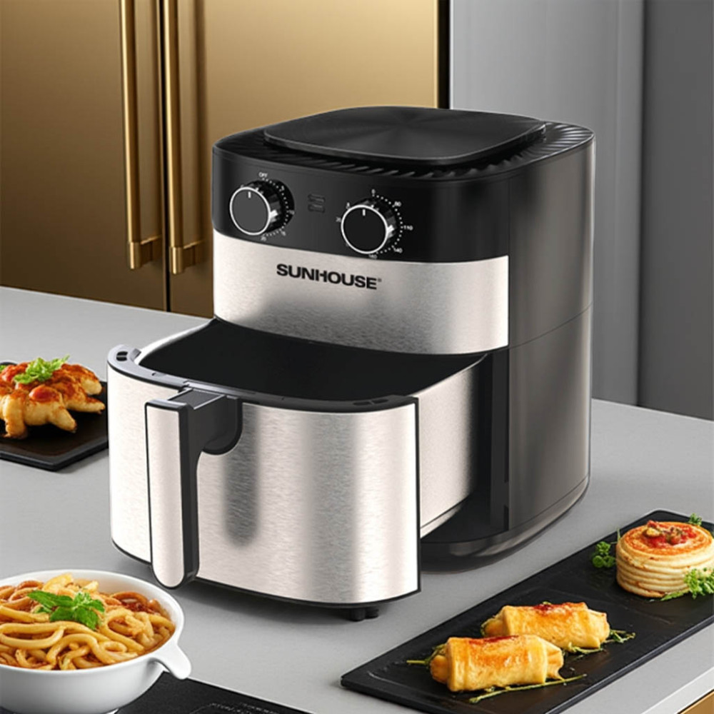 Nồi chiên không dầu Sunhouse 6 lít SHD4026 - Hàng chính hãng