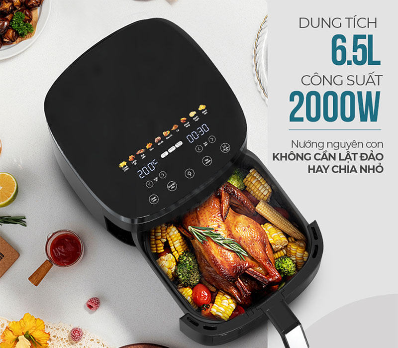 Nồi chiên không dầu Sunhouse SHD4092 - Hàng chính hãng