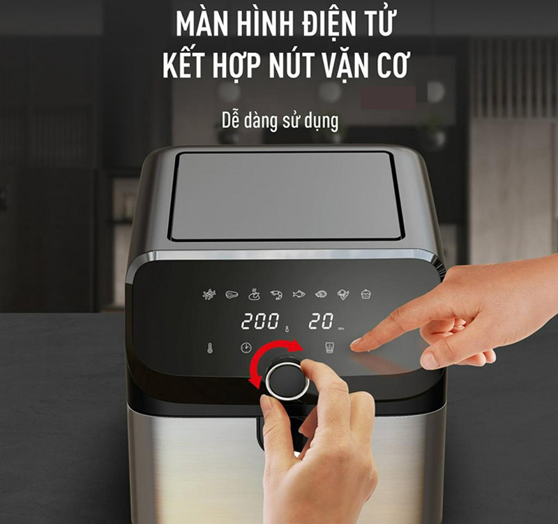 Nồi chiên không dầu Tefal EY855D68 - Hàng chính hãng