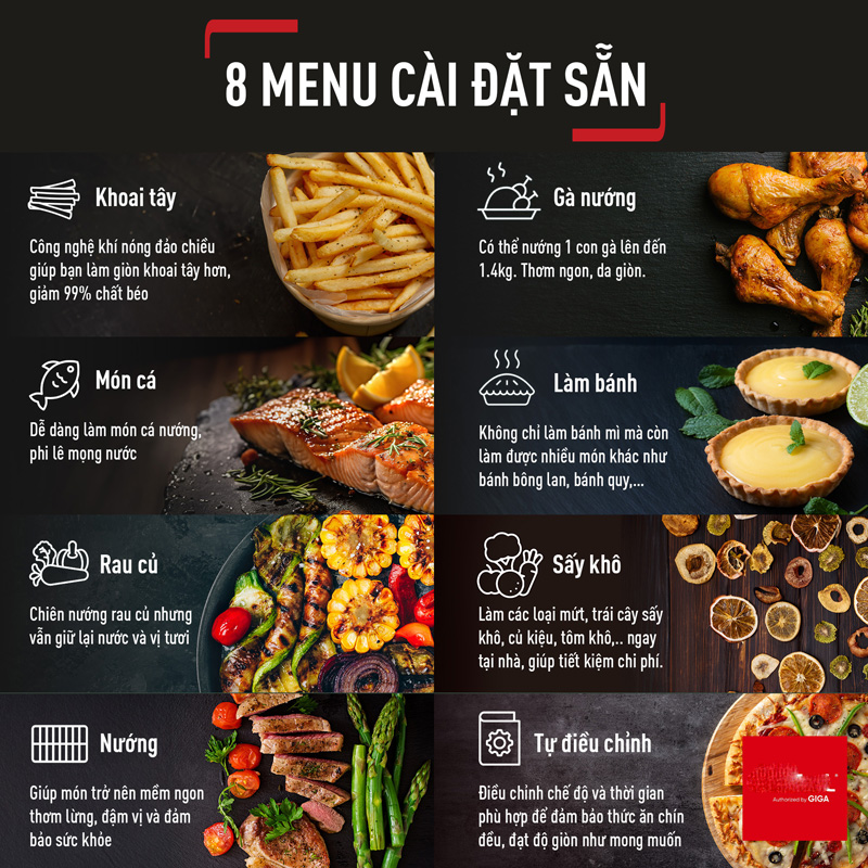 Nồi chiên không dầu Tefal 8.3 lít EY905D10 - Hàng chính hãng