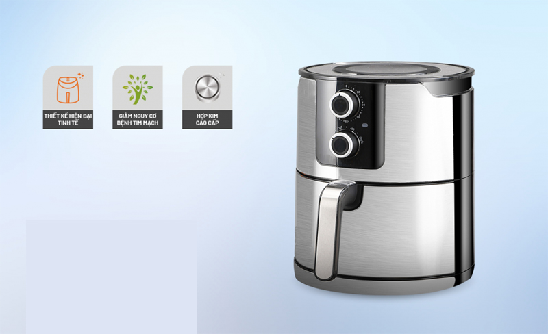 Kiểu dáng hiện đại, tinh tế, tiện dụng, sở hữu gam màu bạc sang trọng