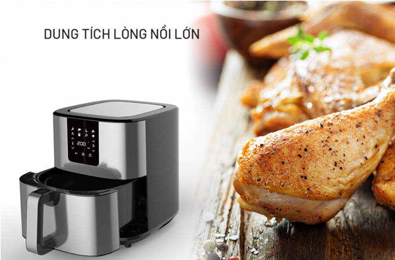 Nồi chiên không dầu Yakyo TP-570 - Hàng chính hãng