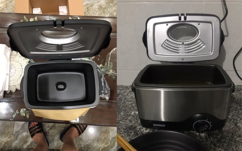 Nồi chiên ngập dầu Unold 58615 Fritteuse - Hàng chính hãng