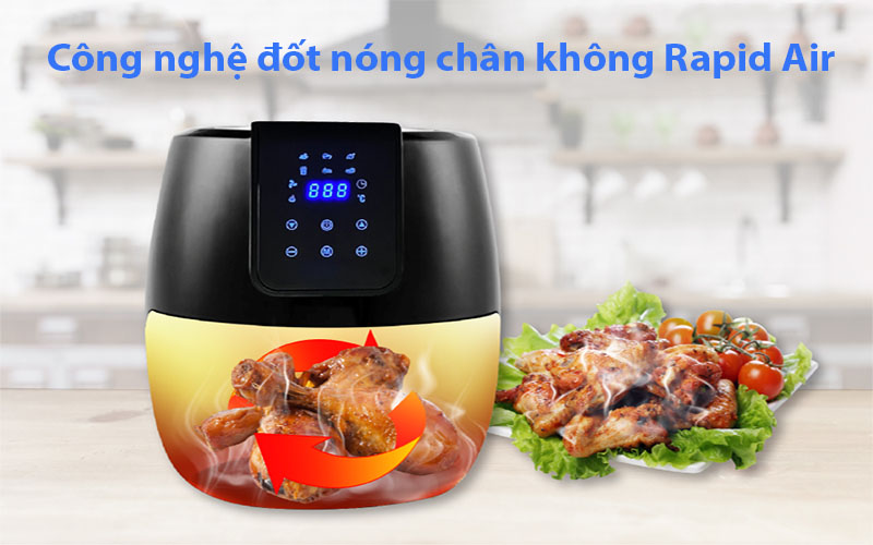 Nồi chiên nướng không dầu Magic Korea A-805 - Hàng chính hãng