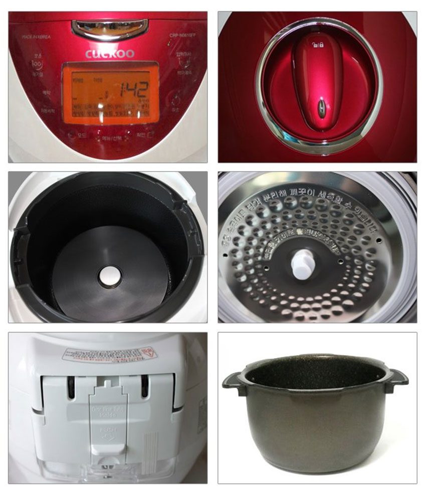 Nồi cơm áp suất điện tử Cuckoo CRP-N0610FP - Hàng chính hãng