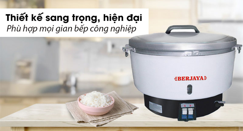 Nồi cơm công nghiệp dùng gas Berjaya BJY-GRC60 - Hàng chính hãng