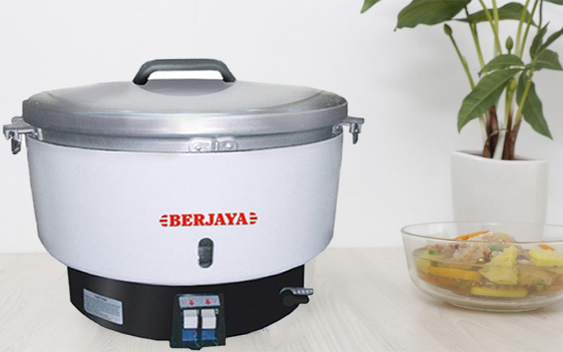 Nồi cơm công nghiệp dùng gas Berjaya BJY-GRC60 - Hàng chính hãng