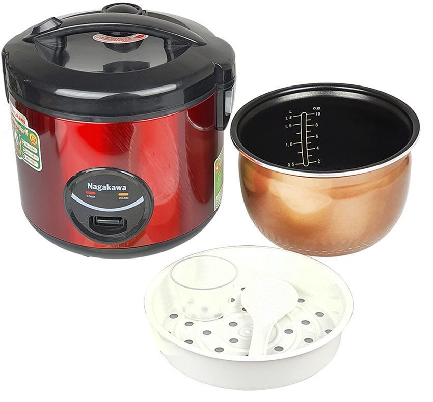 Nồi cơm điện 1.8 lít Nagakawa NAG0117