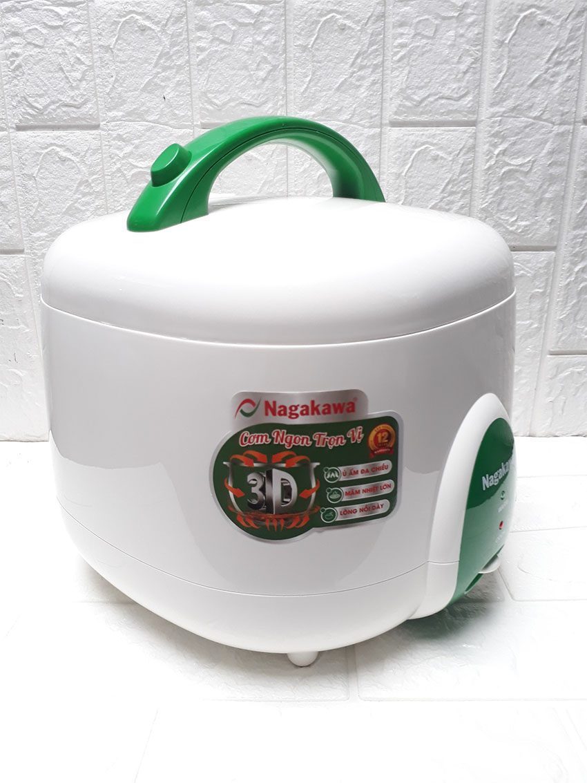 Nồi cơm điện 1.8 lít Nagakawa NAG0118 - Hàng chính hãng