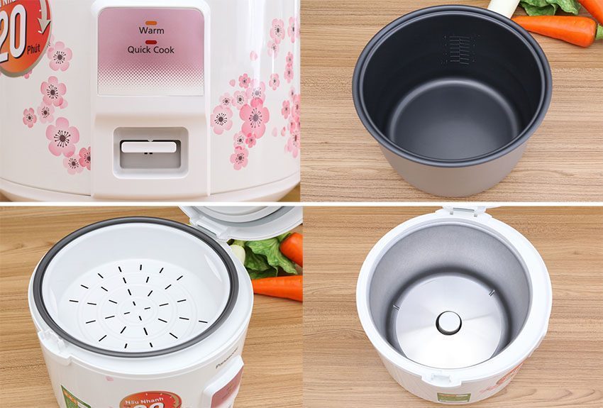 Nồi cơm điện 1.8 lít Panasonic SR-MVQ187SRA - Hàng chính hãng