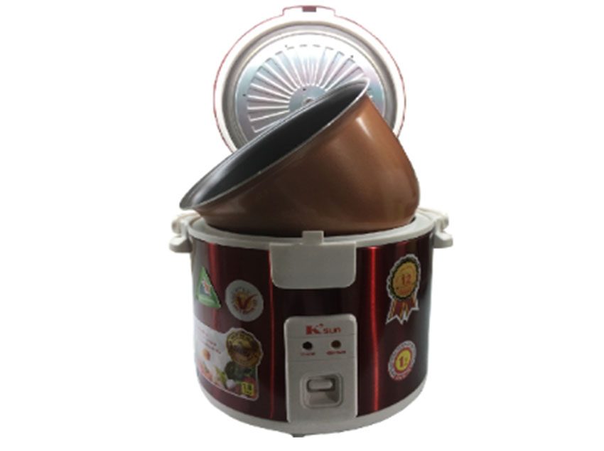 Nồi cơm điện 1.8L K'sun BA-2186S - Hàng chính hãng