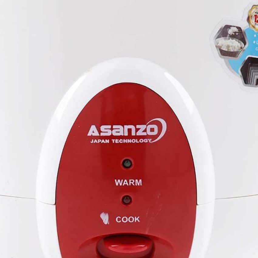 Nồi cơm điện nắp gài Asanzo RC-15AW - Hàng chính hãng
