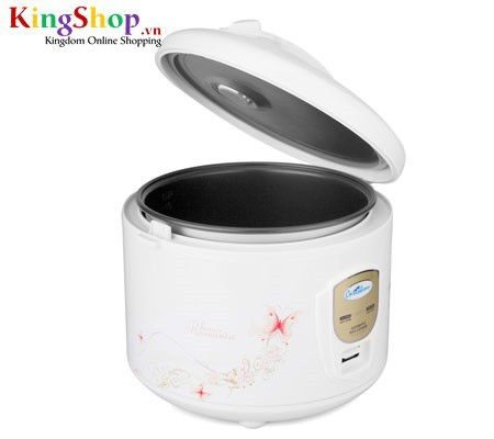 Nồi cơm điện nắp gài Caribbean CRC-182 - Dung tích 1.8L - Hàng chính hãng