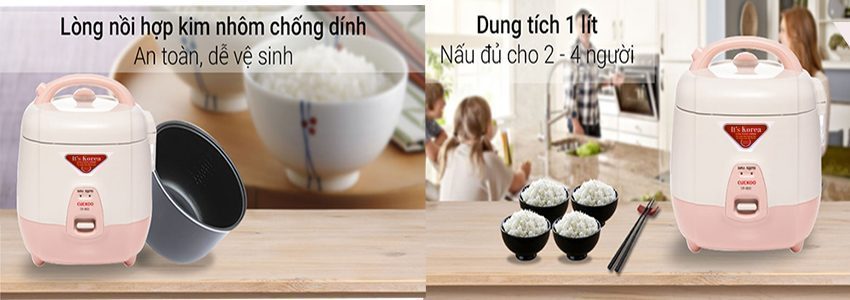 Nồi cơm điện Cuckoo CR-0632 - Hàng chính hãng